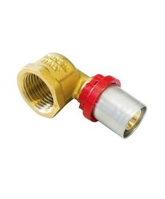 Купить Соединение угловое 20*1/2"В латунь (пресс) (1650012 / 1655g002004cz) по цене 539 руб., в Санкт-Петебруге в интернет магазине 100-Систем, а также дургие товары  из раздела Пресс Tiemme 20 и Пресс