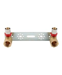 Купить Водорозетка двойная 16*1/2" латунь (пресс) * (1650024 / 1664g001604cz) по цене 1901 руб., в Санкт-Петебруге в интернет магазине 100-Систем, а также дургие товары  из раздела Пресс Tiemme 16 и Пресс