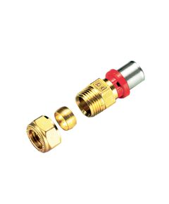 Купить Соединение прямое 16 (пресс)*15 (обжим) (1670011 / 1651g1615kbdr) по цене 924 руб., в Санкт-Петебруге в интернет магазине 100-Систем, а также дургие товары  из раздела Обжим Tiemme 16 и Обжим