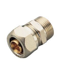 Купить Соединение прямое 16*1/2"Н (обжим) (1600001 / 1600N001604) по цене 274 руб., в Санкт-Петебруге в интернет магазине 100-Систем, а также дургие товары  из раздела Обжим Tiemme 16 и Обжим