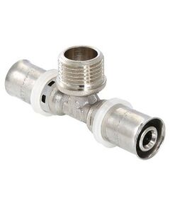 Купить Тройник 16*1/2"Н*16 SN (пресс) (1650669 / 1658SN) по цене 1174 руб., в Санкт-Петебруге в интернет магазине 100-Систем, а также дургие товары  из раздела Пресс Tiemme 16 и Пресс