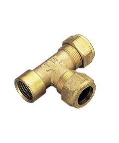 Купить Тройник 15*15*1/2"В (обжим) (1000062 / 1039G151504) по цене 821 руб., в Санкт-Петебруге в интернет магазине 100-Систем, а также дургие товары  из раздела Обжим 15 и Обжим