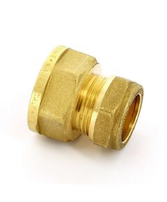Купить Соединение прямое 12*3/8"В (обжим) (1000128 / 1002G001203) по цене 312 руб., в Санкт-Петебруге в интернет магазине 100-Систем, а также дургие товары  из раздела Обжим 12 и Обжим