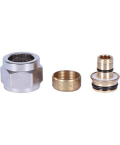 Купить STOUT  Фитинг компрессионный для труб PEX-AL-PEX 16х2,6х1/2 (sfc-0026-162612) по цене 358 руб., в Санкт-Петебруге в интернет магазине 100-Систем, а также дургие товары STOUT из раздела Фитинги для труб из сшитого полиэтилена Stout 16 и Трубы и фитинги из сшитого полиэтилена Stout