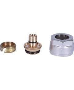 Купить STOUT  Фитинг компрессионный для труб PEX-AL-PEX 16х2,6х3/4 (sfc-0026-162634) по цене 462 руб., в Санкт-Петебруге в интернет магазине 100-Систем, а также дургие товары STOUT из раздела Фитинги для труб из сшитого полиэтилена Stout 16 и Трубы и фитинги из сшитого полиэтилена Stout