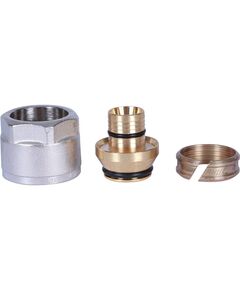 Купить STOUT  Фитинг компрессионный для труб PEX-AL-PEX 20х2,9х3/4 (sfc-0026-202934) по цене 506 руб., в Санкт-Петебруге в интернет магазине 100-Систем, а также дургие товары STOUT из раздела Фитинги для труб из сшитого полиэтилена Stout 20 и Трубы и фитинги из сшитого полиэтилена Stout