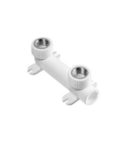 Купить 3222-btt-200b00 Kalde 20x1/2" Двойной угольник для гибкой подводки для ППР труб под сварку (цвет белый) (3222-btt-200b00) по цене 477.27 руб., в Санкт-Петебруге в интернет магазине 100-Систем, а также дургие товары  из раздела Фитинги белые полипропиленовые 20 и Трубы и фитинги белые полипропиленовые