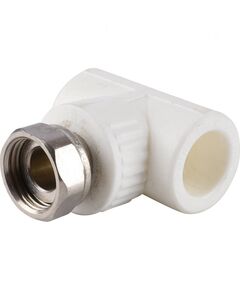 Купить 3222-tut-200b00 Kalde 20х1/2" Тройник с накидной гайкой для ППР труб под сварку (цвет белый) (3222-tut-200b00) по цене 40.7 руб., в Санкт-Петебруге в интернет магазине 100-Систем, а также дургие товары  из раздела Фитинги белые полипропиленовые 20 и Трубы и фитинги белые полипропиленовые