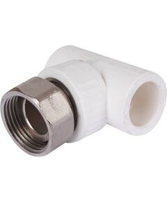 Купить 3222-tut-251000 Kalde 25х1" Тройник с накидной гайкой для ППР труб под сварку (цвет белый) (3222-tut-251000) по цене 134.2 руб., в Санкт-Петебруге в интернет магазине 100-Систем, а также дургие товары  из раздела Фитинги белые полипропиленовые 25 и Трубы и фитинги белые полипропиленовые