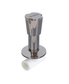 Купить 3242-vlk-250002  Kalde d=25 Вентиль c хромированной ручкой трилистник для ППР труб под сварку (цвет белый) (3242-VLK-250002) по цене 899.8 руб., в Санкт-Петебруге в интернет магазине 100-Систем, а также дургие товары  из раздела Фитинги белые полипропиленовые 25 и Трубы и фитинги белые полипропиленовые
