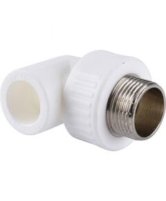 Купить 3222-emo-200c00 Kalde 20x3/4" Угольник с н/р для ППР труб под сварку (цвет белый) (3222-emo-200c00) по цене 140.25 руб., в Санкт-Петебруге в интернет магазине 100-Систем, а также дургие товары  из раздела Фитинги белые полипропиленовые 20 и Трубы и фитинги белые полипропиленовые