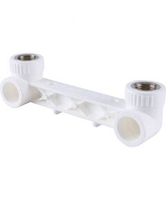 Купить 3222-bat-250b05 Kalde 25х1/2" Настенный комплект для смесителя для ППР труб под сварку (цвет белый) (3222-bat-250b05) по цене 60.5 руб., в Санкт-Петебруге в интернет магазине 100-Систем, а также дургие товары  из раздела Фитинги белые полипропиленовые 25 и Трубы и фитинги белые полипропиленовые