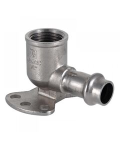 Купить Водорозетка Valtec пресс 15х1/2", нерж. сталь (vti.954.i.001504) по цене 770 руб., в Санкт-Петебруге в интернет магазине 100-Систем, а также дургие товары VALTEC из раздела Фитинги Valtec 15 и Трубы и фитинги Valtec
