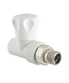 Купить Клапан PPR со сгоном прямой 25х3/4" (vtp.717.v.02505) по цене 1072 руб., в Санкт-Петебруге в интернет магазине 100-Систем, а также дургие товары VALTEC из раздела Фитинги белые полипропиленовые 25 и Трубы и фитинги белые полипропиленовые