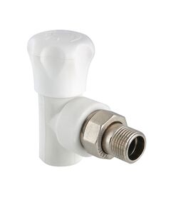 Купить Клапан PPR со сгоном угловой 25х3/4" (VTP.718.V.02505) по цене 1127 руб., в Санкт-Петебруге в интернет магазине 100-Систем, а также дургие товары VALTEC из раздела Фитинги белые полипропиленовые 25 и Трубы и фитинги белые полипропиленовые