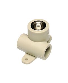 Купить Тройник комбинированный ВР с креплением Ekoplastik 25x1/2 PP-R (snkp02520x) по цене 829.75 руб., в Санкт-Петебруге в интернет магазине 100-Систем, а также дургие товары EKOPLASTIK из раздела Фитинги серые полипропиленовые 25 и Трубы и фитинги серые полипропиленовые