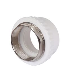 Купить 3222-nfo-110406 Kalde 110х4" Муфта под шестигранник в/р для ППР труб под сварку (цвет белый) (3222-nfo-110406) по цене 904.2 руб., в Санкт-Петебруге в интернет магазине 100-Систем, а также дургие товары  из раздела Фитинги белые полипропиленовые большие диаметры и Трубы и фитинги белые полипропиленовые