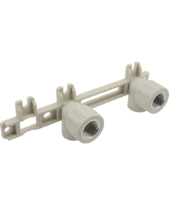 Купить FV PPR Настенное колено двойное для смесителя 20x1/2" (aa255020012) по цене 752 руб., в Санкт-Петебруге в интернет магазине 100-Систем, а также дургие товары FV-Plast из раздела Фитинги серые полипропиленовые 20 и Трубы и фитинги серые полипропиленовые
