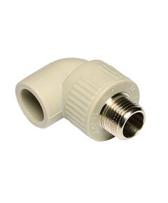 Купить Угольник 90° комбинированный Ekoplastik НР 25x1/2 PP-R (SKOE02520E) по цене 663.46 руб., в Санкт-Петебруге в интернет магазине 100-Систем, а также дургие товары EKOPLASTIK из раздела Фитинги серые полипропиленовые 25 и Трубы и фитинги серые полипропиленовые
