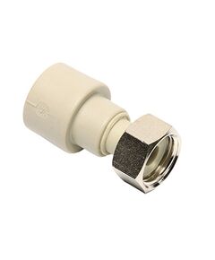 Купить Муфта с накидной гайкой Ekoplastik 25x1 PP-R (snam02532x) по цене 865.67 руб., в Санкт-Петебруге в интернет магазине 100-Систем, а также дургие товары EKOPLASTIK из раздела Фитинги серые полипропиленовые 25 и Трубы и фитинги серые полипропиленовые