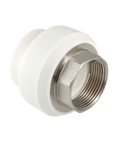 Купить Соединитель PPR под ключ с в/р 75х2 1/2" (VTP.706.0.07510) по цене 2862 руб., в Санкт-Петебруге в интернет магазине 100-Систем, а также дургие товары VALTEC из раздела Фитинги белые полипропиленовые большие диаметры и Трубы и фитинги белые полипропиленовые