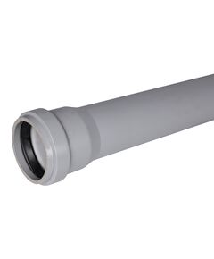 Купить STOUT D 110 х 500 мм Труба канализационная бесшумная (skb-0002-011050) по цене 1075 руб., в Санкт-Петебруге в интернет магазине 100-Систем, а также дургие товары STOUT из раздела Трубы шумопоглощающие фановые и Шумопоглощающие фановые трубы и фитинги