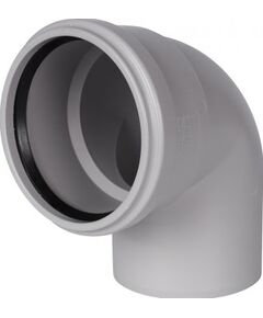 Купить STOUT D 110 х 87,5° Отвод канализационный бесшумный (skb-0012-011087) по цене 906 руб., в Санкт-Петебруге в интернет магазине 100-Систем, а также дургие товары STOUT из раздела Фитинги шумопоглощающие фановые 110 мм и Шумопоглощающие фановые трубы и фитинги