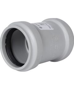 Купить STOUT D 58 Муфта двухраструбная канализационная бесшумная (skb-0006-000058) по цене 392 руб., в Санкт-Петебруге в интернет магазине 100-Систем, а также дургие товары STOUT из раздела Фитинги шумопоглощающие фановые 50 мм и Шумопоглощающие фановые трубы и фитинги