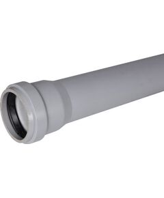 Купить STOUT D 58 х 1500 мм Труба канализационная бесшумная (skb-0001-058150) по цене 950 руб., в Санкт-Петебруге в интернет магазине 100-Систем, а также дургие товары STOUT из раздела Трубы шумопоглощающие фановые и Шумопоглощающие фановые трубы и фитинги