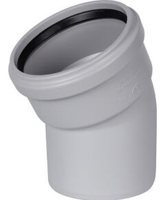 Купить STOUT D 110 х 30° Отвод канализационный бесшумный (SKB-0009-011030) по цене 906 руб., в Санкт-Петебруге в интернет магазине 100-Систем, а также дургие товары STOUT из раздела Фитинги шумопоглощающие фановые 110 мм и Шумопоглощающие фановые трубы и фитинги