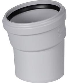 Купить STOUT D 110 х 15° Отвод канализационный бесшумный (skb-0008-011015) по цене 906 руб., в Санкт-Петебруге в интернет магазине 100-Систем, а также дургие товары STOUT из раздела Фитинги шумопоглощающие фановые 110 мм и Шумопоглощающие фановые трубы и фитинги