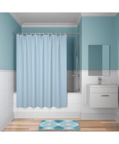 Купить Штора для ванной комнаты, 180*200см, Полиэстер, IDDIS, B70P218i11 (B70P218I11) по цене 600 руб., в Санкт-Петебруге в интернет магазине 100-Систем, а также дургие товары IDDIS из раздела Шторки для ванной и Карнизы Шторки Коврики