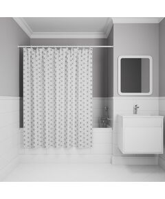 Купить Штора для ванной, 200x180 см, Полиэстер, IDDIS, BB04P18i11 (BB04P18I11) по цене 890 руб., в Санкт-Петебруге в интернет магазине 100-Систем, а также дургие товары IDDIS из раздела Шторки для ванной и Карнизы Шторки Коврики