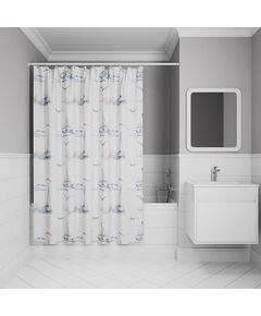 Купить Штора для ванной, 200x180 см, Полиэстер, IDDIS, BO02P18i11 (BO02P18I11) по цене 1100 руб., в Санкт-Петебруге в интернет магазине 100-Систем, а также дургие товары IDDIS из раздела Шторки для ванной и Карнизы Шторки Коврики
