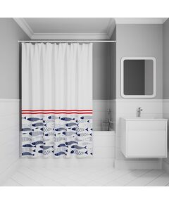 Купить Штора для ванной, 200x180 см, Полиэстер, IDDIS, BO04P18i11 (BO04P18I11) по цене 840 руб., в Санкт-Петебруге в интернет магазине 100-Систем, а также дургие товары IDDIS из раздела Шторки для ванной и Карнизы Шторки Коврики