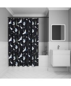 Купить Штора для ванной, 200x180 см, Полиэстер, IDDIS, BP01P18i11 (BP01P18I11) по цене 700 руб., в Санкт-Петебруге в интернет магазине 100-Систем, а также дургие товары IDDIS из раздела Шторки для ванной и Карнизы Шторки Коврики