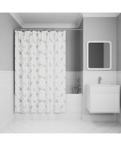 Купить Штора для ванной, 200x180 см, Полиэстер, IDDIS, BP04P18i11 (BP04P18I11) по цене 840 руб., в Санкт-Петебруге в интернет магазине 100-Систем, а также дургие товары IDDIS из раздела Шторки для ванной и Карнизы Шторки Коврики