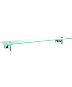 Купить Стеклянная полка для ванной WONZON & WOGHAND SIMPLE, Хром (WW-6527) (ww-6527) по цене 3889 руб., в Санкт-Петебруге в интернет магазине 100-Систем, а также дургие товары WONZON & WOGHAND из раздела Полки для душа и Аксессуары для ванной комнаты
