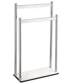 Купить Стойка для полотенец WONZON & WOGHAND, Хром (WW-V4901-CR) (ww-v4901-cr) по цене 25578 руб., в Санкт-Петебруге в интернет магазине 100-Систем, а также дургие товары WONZON & WOGHAND из раздела Комбинированные стойки держатели и Аксессуары для ванной комнаты