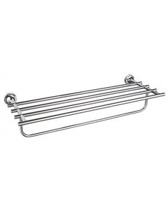 Купить Полотенцедержатель с полкой WONZON & WOGHAND SIMPLE, Хром (WW-6581) (ww-6581) по цене 8408 руб., в Санкт-Петебруге в интернет магазине 100-Систем, а также дургие товары WONZON & WOGHAND из раздела Полки для полотенец и Полотенцедержатели