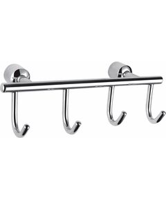 Купить Вешалка с 4 крючками для ванной WONZON & WOGHAND, Хром (WW-9382-4) (ww-9382-4) по цене 3205 руб., в Санкт-Петебруге в интернет магазине 100-Систем, а также дургие товары WONZON & WOGHAND из раздела Крючки (вешалки) и Аксессуары для ванной комнаты