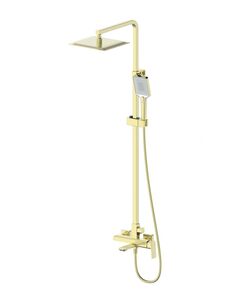 Купить Душевая система WONZON & WOGHAND DIAMOND, Брашированное золото (WW-88739011-BG) (ww-88739011-bg) по цене 74672 руб., в Санкт-Петебруге в интернет магазине 100-Систем, а также дургие товары WONZON & WOGHAND из раздела Душевые стойки и Душевые стойки, системы, панели, гарнитуры