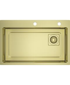 Купить Мойка кухонная Raglo R702.7246.03 золотой сатин (r702.7246.03) по цене 27024 руб., в Санкт-Петебруге в интернет магазине 100-Систем, а также дургие товары Raglo из раздела Врезные мойки и Кухонные мойки