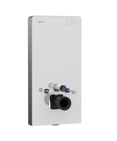 Купить Инсталляционный модуль внешнего монтажа ABBER AC0107MW для подвесного унитаза, белый (ac0107mw) по цене 50000 руб., в Санкт-Петебруге в интернет магазине 100-Систем, а также дургие товары ABBER из раздела Инсталляции для унитазов и Инсталляции