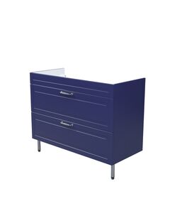 Купить Тумба напольная, 100 см, синий, Oxford, IDDIS, OXF10N1i95 подходит умыв. 0131000i28 (OXF10N1I95) по цене 12600 руб., в Санкт-Петебруге в интернет магазине 100-Систем, а также дургие товары IDDIS из раздела Тумбы под раковину и Мебель для ванной комнаты