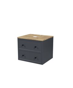 Купить Тумба подвесная, со столешницей, 60 см, темно-серый, Torr, IDDIS, TOR60DBi95K (TOR60DBI95K) по цене 23720 руб., в Санкт-Петебруге в интернет магазине 100-Систем, а также дургие товары IDDIS из раздела Тумбы под раковину и Мебель для ванной комнаты