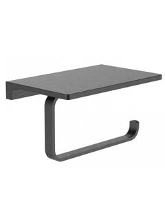 Купить Держатель для туалетной бумаги с полкой WONZON & WOGHAND ECLIPSE, Темный графит (WW-9126-GM) (ww-9126-gm) по цене 8366 руб., в Санкт-Петебруге в интернет магазине 100-Систем, а также дургие товары WONZON & WOGHAND из раздела Держатели туалетной бумаги и Держатели туалетной бумаги и освежителей воздуха