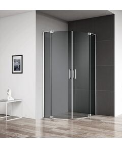 Купить Душевой уголок CEZARES SLIDER-R-2-90/100-GRIGIO-Cr (slider-r-2-90/100-grigio-cr) по цене 83700 руб., в Санкт-Петебруге в интернет магазине 100-Систем, а также дургие товары CEZARES из раздела Душевые ограждения и Душевые кабины и ограждения