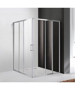 Купить Душевой уголок CEZARES MOLVENO-A-22-100+30-C-Cr-IV (molveno-a-22-100+30-c-cr-iv) по цене 75500 руб., в Санкт-Петебруге в интернет магазине 100-Систем, а также дургие товары CEZARES из раздела Душевые ограждения и Душевые кабины и ограждения