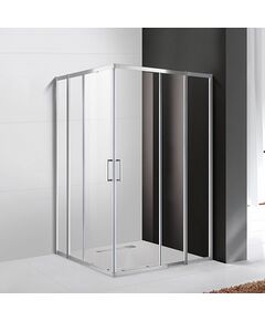 Купить Душевой уголок CEZARES MOLVENO-A-22-80+30-C-Cr-IV (molveno-a-22-80+30-c-cr-iv) по цене 70100 руб., в Санкт-Петебруге в интернет магазине 100-Систем, а также дургие товары CEZARES из раздела Душевые ограждения и Душевые кабины и ограждения
